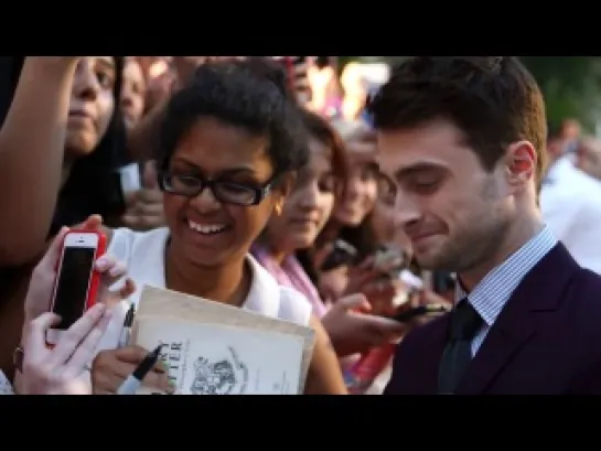 Kill Your Darlings- Daniel Radcliffe arrives at TIFF premiere