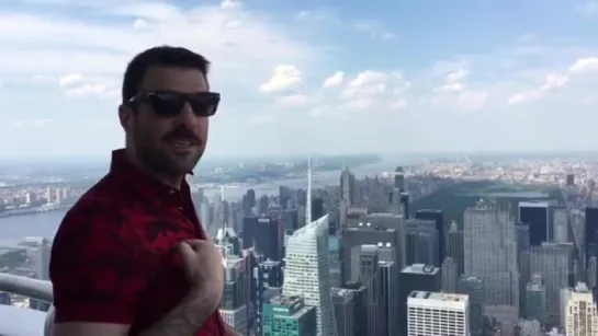 Zachary Quinto Lights the Empire State Building