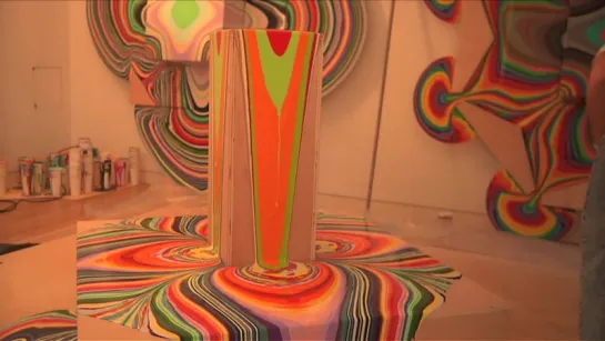 Dave Kaufman - Holton Rower Tall Painting