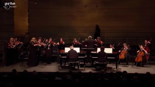 J. S. Bach. Concerto for 2 harpsichords, strings & continuo No. 3 in C minor BWV 1062 (720p)