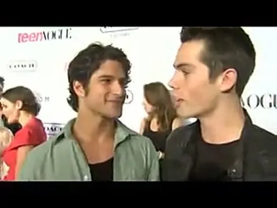 Teen Vogue Young Hollywood Party Red Carpet Interview | DYLAN|POSEY