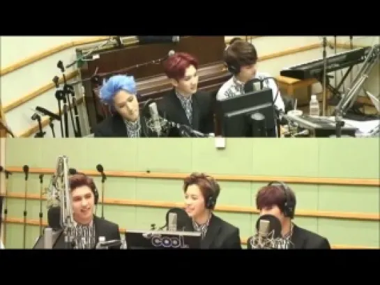 140529 VIXX Ravi calls Taemin and Kai - Quiz Time