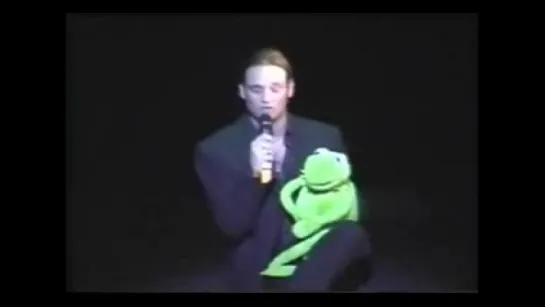 Drew Sarich and Kermit, yay!