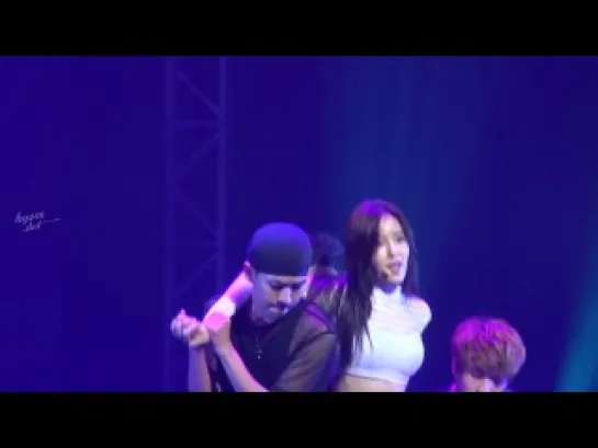 [FanCam]  130905 T-ARA Japan tour Fukuoka 효민 (Hyomin) Solo - love suggestion 직캠