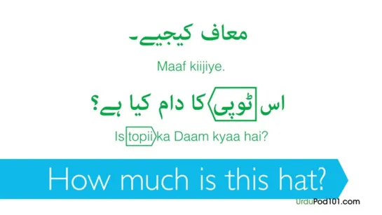 Urdu in Three Minutes - How Much