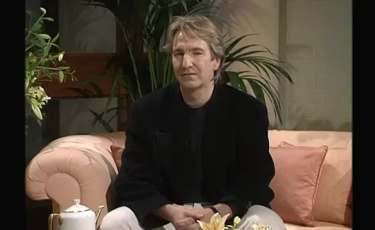 Alan Rickman at Victoria Woods All Day Breakfast (1992) HD