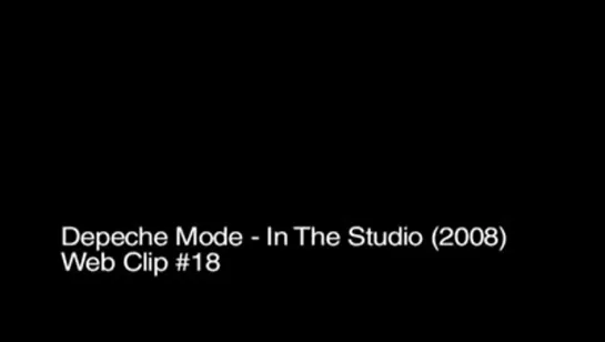 In The Studio - Clip #18