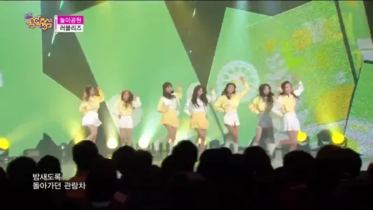 [LIVE] Lovelyz- Amusement park @ 150425 Music Core