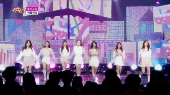 [LIVE] Lovelyz- Amusement park  @ 150418 Music Core