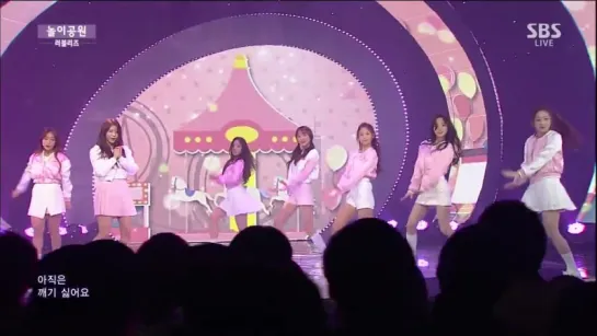 [LIVE] Lovelyz- Amusement park @ 150419 Inkigayo