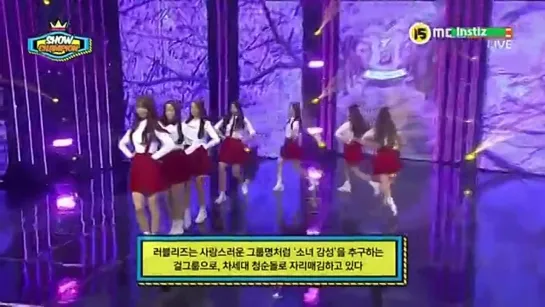 [LIVE] Lovelyz  - Hi~ @ 150408 Show Champion