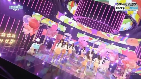 [LIVE] Lovelyz - Hi @ 150315 Inkigayo