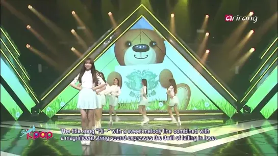 [LIVE] Lovelyz- Hi~ @ 150313 Simply Kpop