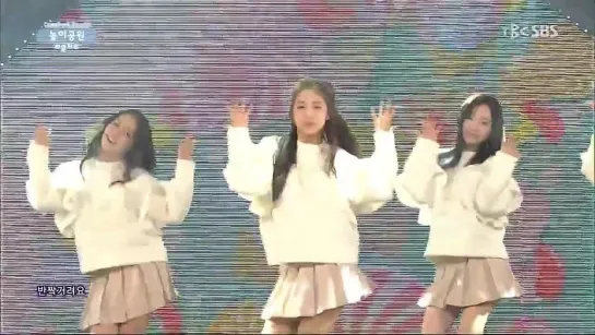 [LIVE] Lovelyz- Amusement Park & Hi~ @ 150308 Inkigayo