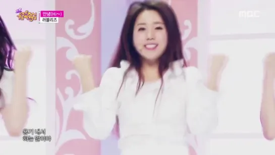 [LIVE] Lovelyz- Amusement Park & Hi~ @ 150307 Music Core