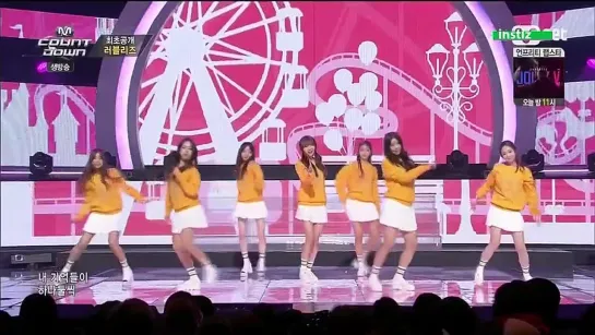 [LIVE] Lovelyz- Amusement Park @ 150305 M!Countdown