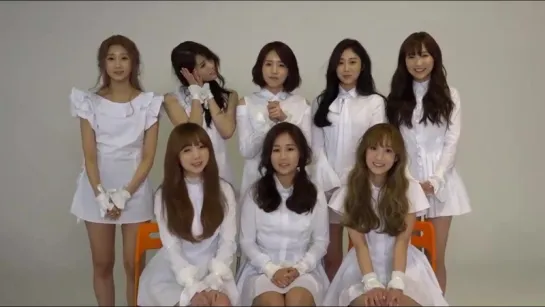 160425 A New Trilogy 로 돌아온 러블리즈(Lovelyz)의 인사말 @ Melon