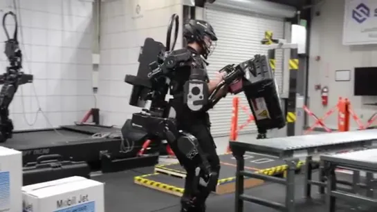 Sarcos Guardian XO Powered Exosuit Demo