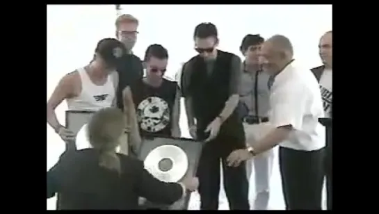 Depeche Mode Platinum Awards for 1990 Violator