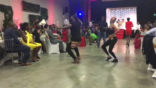 Show kizomba à une cérémonie de mariage par Landry & Windy