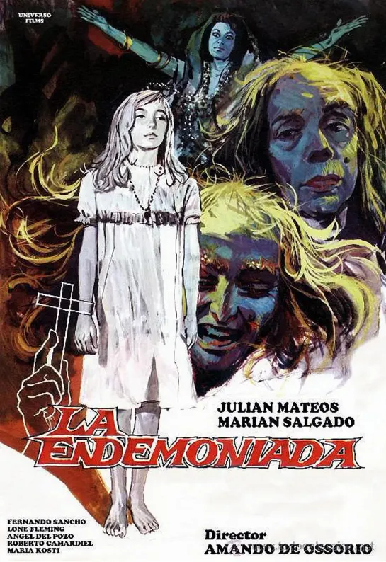 La Endemoniada (1975)  Esp , Cast