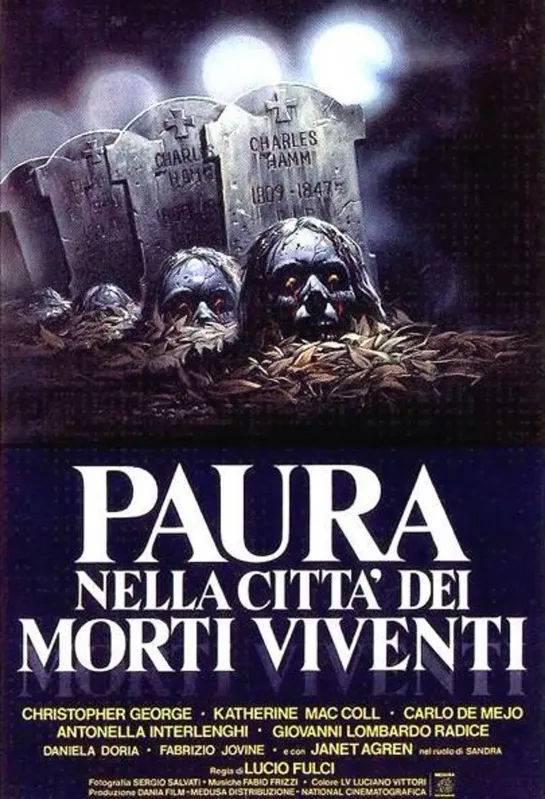 Miedo en la Ciudad de los  Muertos Vivientes /  Paura nella città dei morti viventi (1980)  Esp , Cast