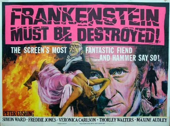 Frankenstein.Must.Be.Destroyed / Frankenstein debe ser destruido (1969) V.O , Subt Esp