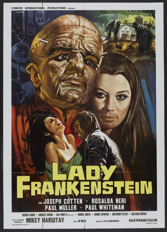 La figlia di Frankenstein / lady  Frankenstein (1971)  V.O   It , Subt  Esp