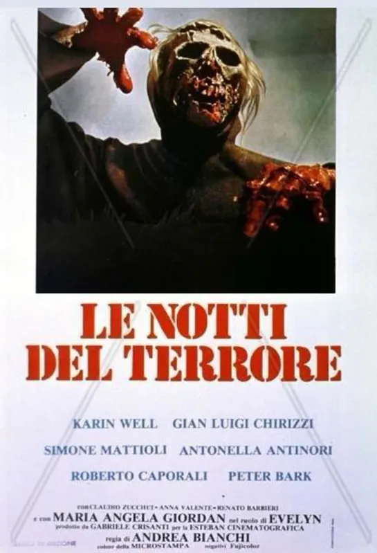 La Noche del Terror/Le notti del terrore (1981) Esp , Cast