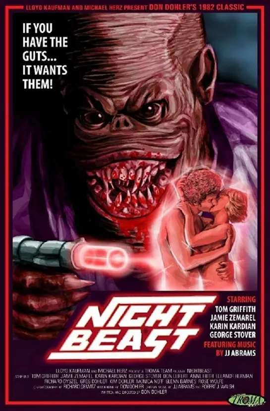 Nacido en la Noche / Night Beast (1982)  Esp , Cast