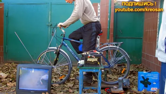 Генератор своими руками на 220 вольт. DIY Bike Generator