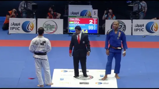 Tiago Silva vs Erberth Santos  Black Belt Absolute 2016 World Pro