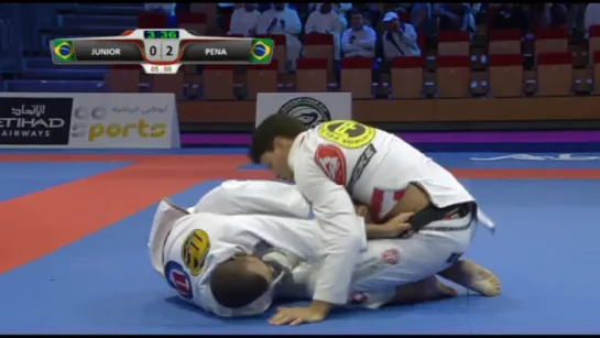 Marcio Andre vs Felipe Pena Black Belt Absolute 2016 World Pro