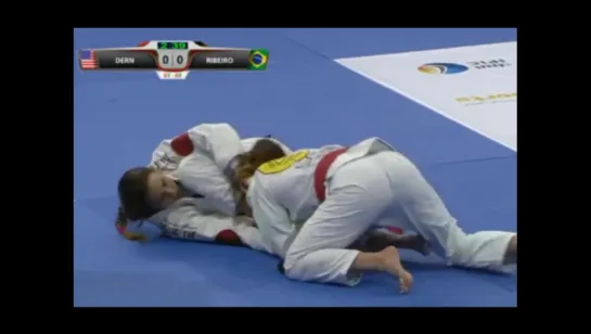 black belts woman 55 kg. Mackenzie Dern vs Marina Rideiro WorldPro 2016