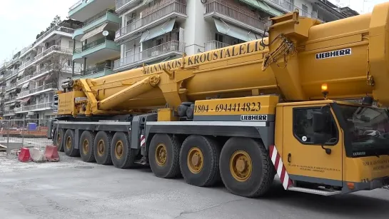 Liebherr LTM 1500 8.1 (500 ton) mobile crane (Giannakos - Kroustalelis) [x_SlSoelnZQ]