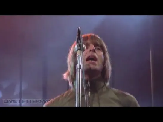 Beady Eye- Standing On The Edge Of The Noise (Live on Letterman)