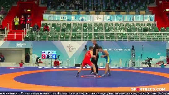 GR_Игры_СНГ_2021_67kg_RUS_Ilias_YANDAROV_vs_KAZ_Din_Mukhamed_KOSHKAR