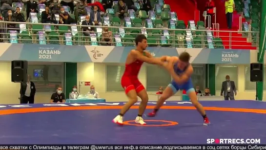 GR_Игры_СНГ_2021_67kg_AZE_Hasrat_JAFAROV_vs_RUS_Ilias_YANDAROV