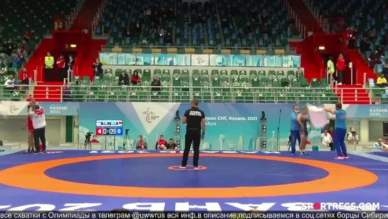 GR_Игры_СНГ_2021_60kg_TJK_Firuz_MIRZORAJABOV_vs_BLR_Viachaslau_ZHEHALAU