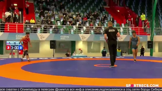 GR_Игры_СНГ_2021_60kg_RUS_Dinislam_BAMMATOV_vs_KAZ_Aibek_YESMURATOV