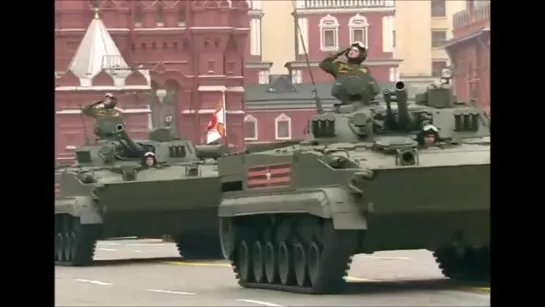 МОСКВА. ПАРАД ПОБЕДЫ.ВОЕННАЯ ЧАСТЬ ЗА 2 МИНУТЫ