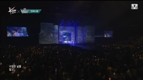 PERF |150423 | Infinite «Intro (Season 2)»+«Back»+«Shower»+«Paradise» @ «KCON 2015 Japan × M! Countdown»