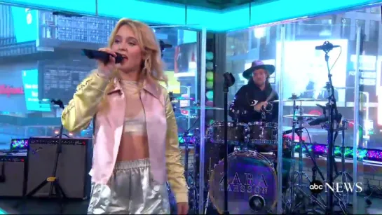 Zara Larsson Never Forget You live on GMA