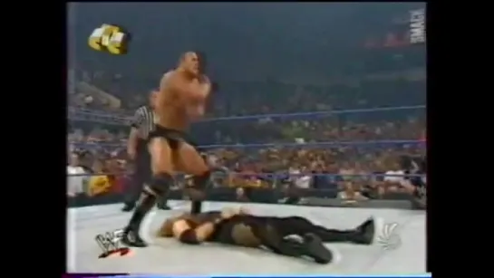 WWF SmackDown Christian and Kane vs The Rock 7.09.2000 (Рестлинг на СТС)