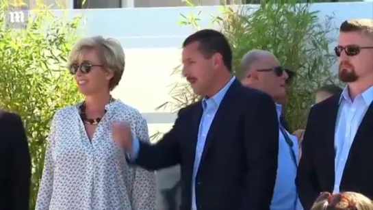 Emma Thompson and cast arrives in Cannes for The Meyerowitz Stories screening