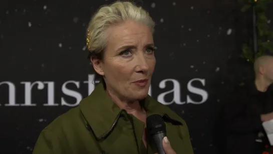 The Last Christmas Premiere Soundbites Emma Thompson