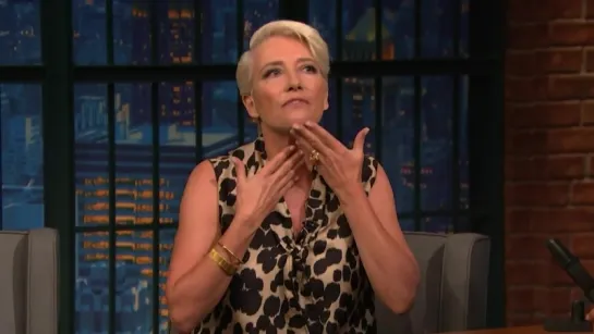 Emma Thompson Accepted Her Damehood for the Fancy Medal