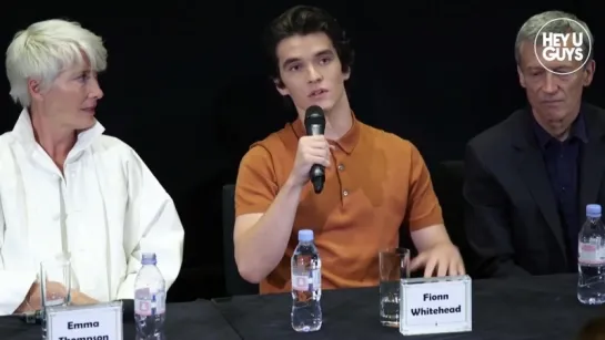 Fionn Whitehead  Emma Thompson - The Children Act Press Conference