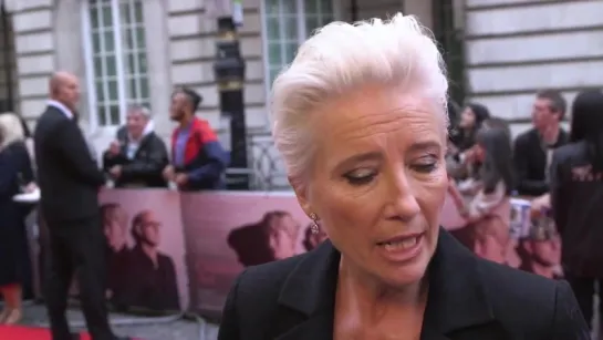 Emma Thompson attends The Children Act premiere