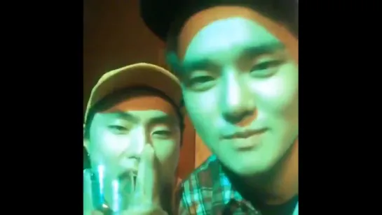 Dean and Millic being cute